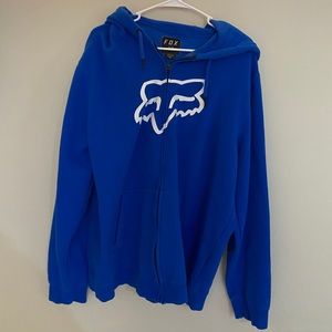 Fox Zip-Up Hoodie